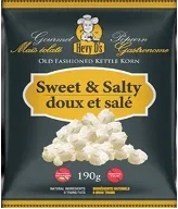 A printed snack bag finished with a matt overprint lacquer
